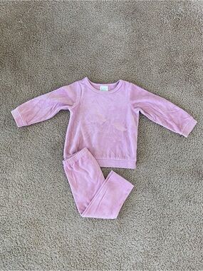 First Impressions Velour Matching Set